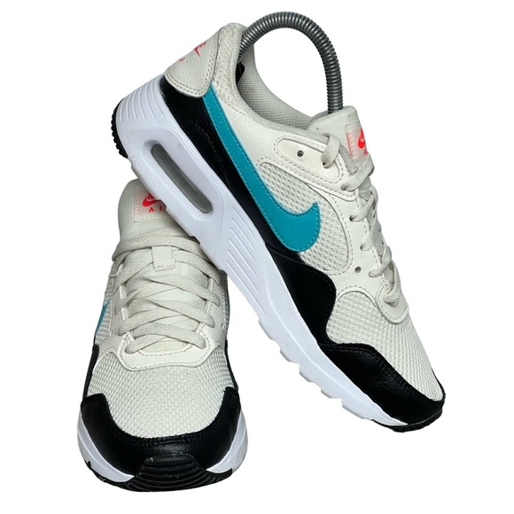 Nike White and Blue Athletic Shoes - Picture 2 of 8